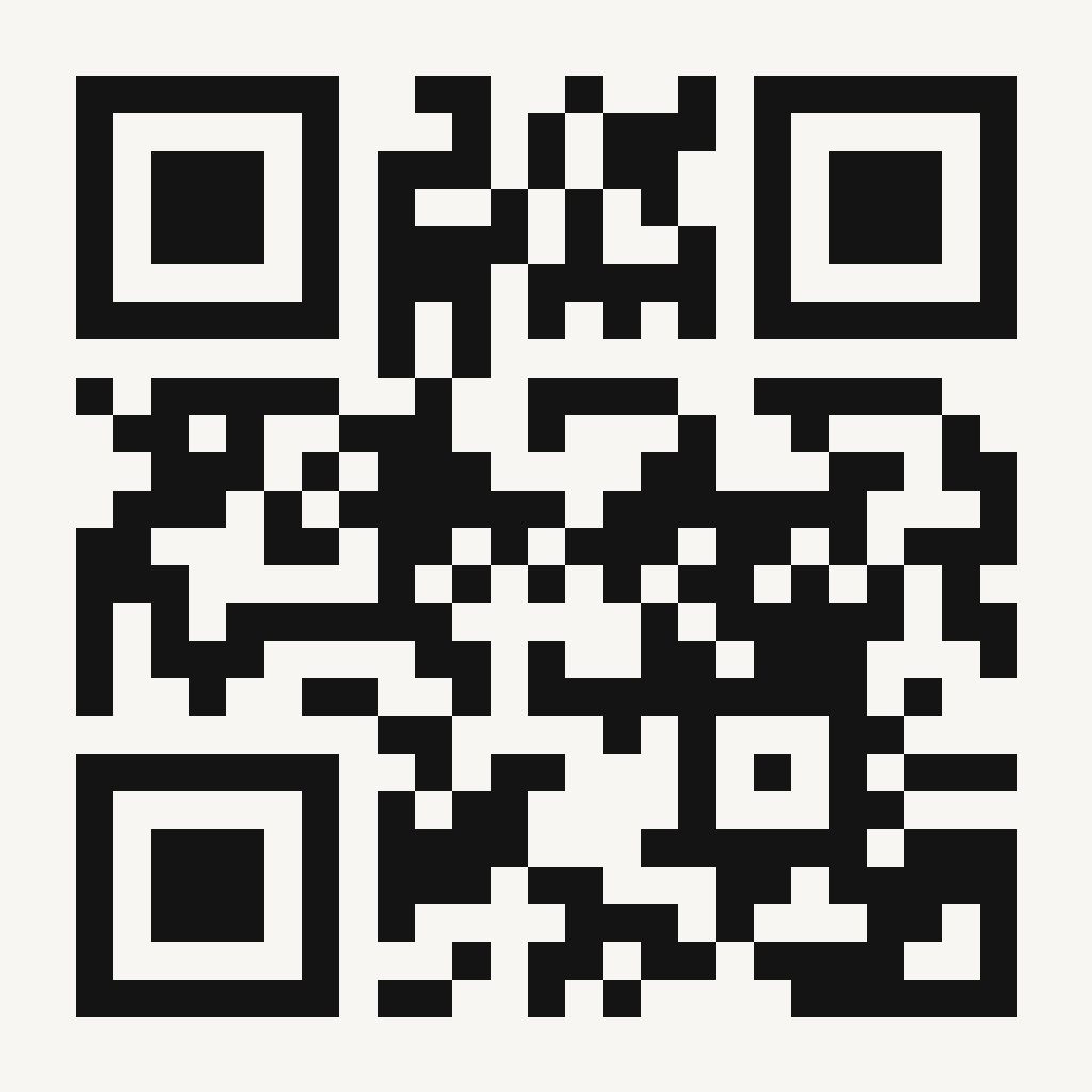 QR code linking to nitratecam.app